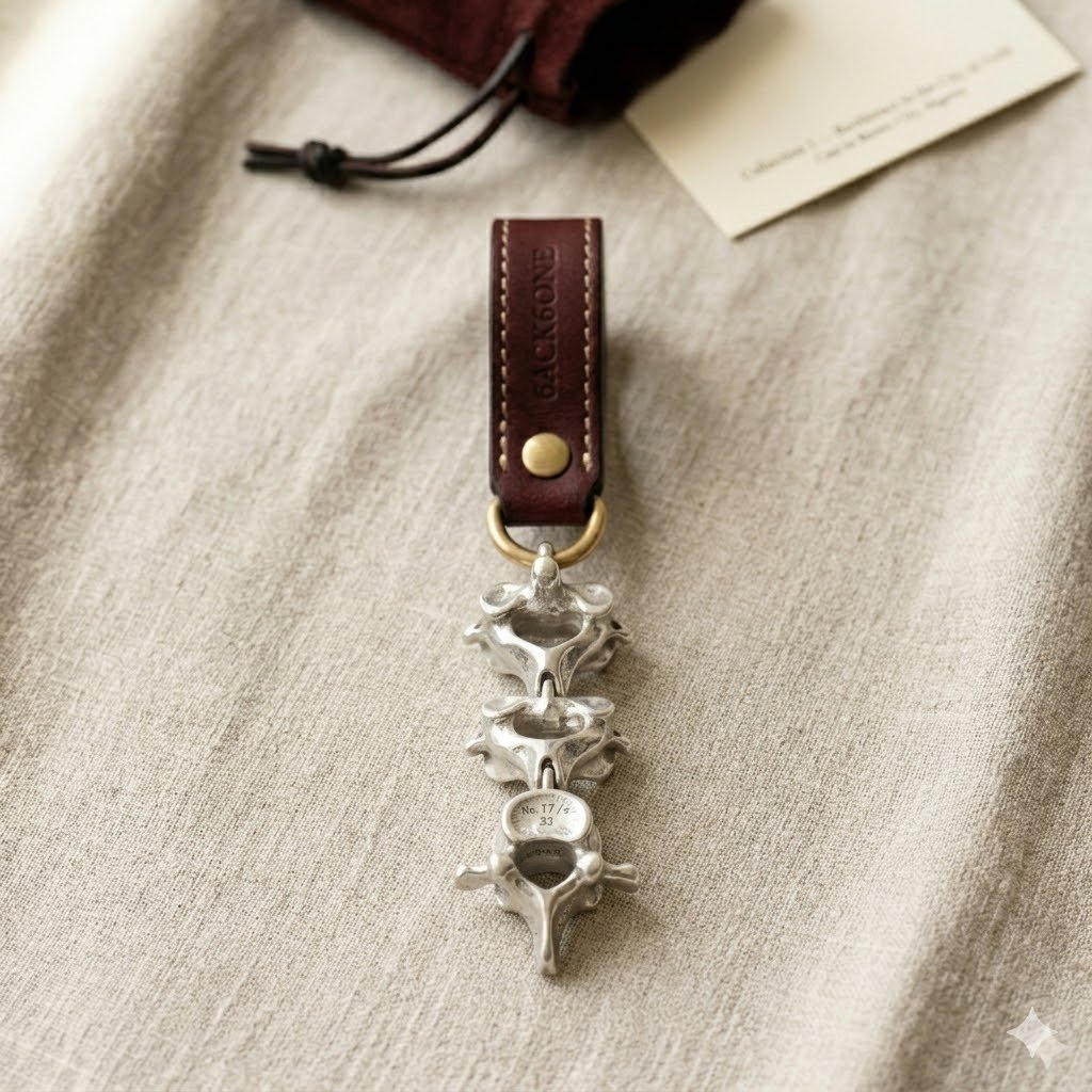 6ack6one Atelier Vertebra Keychain